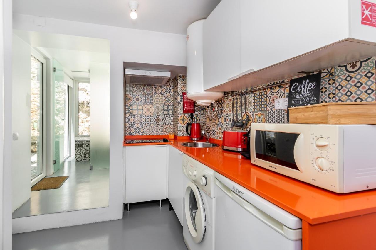 Apartamento 1 Quarto, Com Patio, Em Frente Praia Пасу-де-Аркуш Экстерьер фото