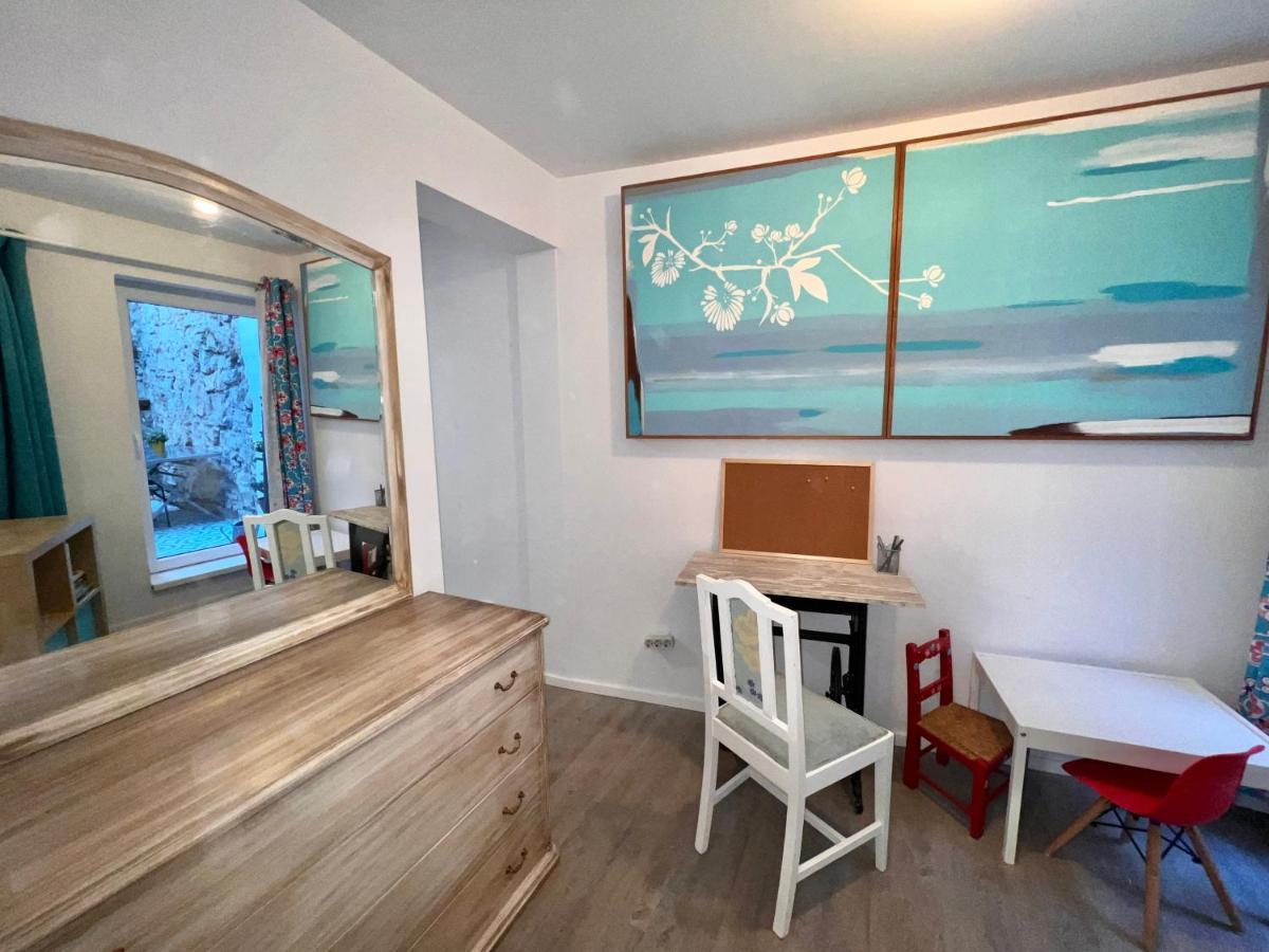 Apartamento 1 Quarto, Com Patio, Em Frente Praia Пасу-де-Аркуш Экстерьер фото
