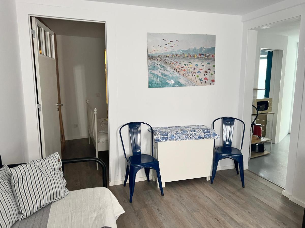 Apartamento 1 Quarto, Com Patio, Em Frente Praia Пасу-де-Аркуш Экстерьер фото